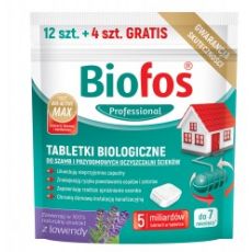 Biofos Professional - Tablety 16ks - baktérie do žumpy, septiku, ČOV