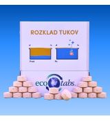 Ecotabs gobbler mini tuková tableta 15g na rozklad tukov, olejov a mastnoty v potrubiach a sifónoch