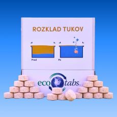 Ecotabs gobbler mini tuková tableta 15g na rozklad tukov, olejov a mastnoty v potrubiach a sifónoch