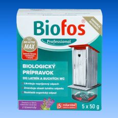 Biofos Professional - Baktérie do suchých wc a latrín
