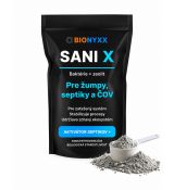 SANI X – baktérie do žumpy, septiku a ČOV