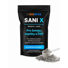 SANI X – baktérie do žumpy, septiku a ČOV